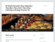 Tablet Screenshot of el-chef.com